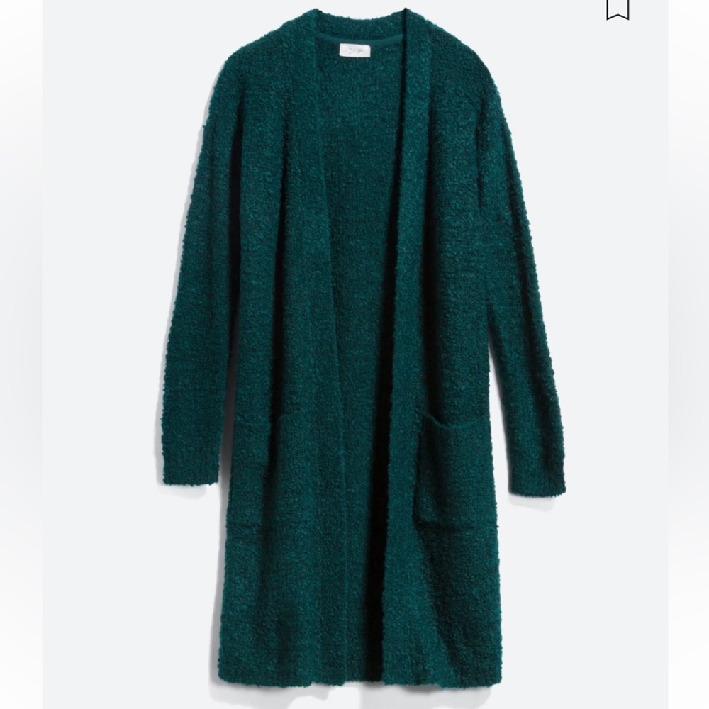 RD Style Chara Boucle Open Cardigan